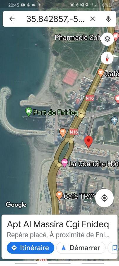 Residence Al Massira Cgi Fnideq Plage Ngoại thất bức ảnh